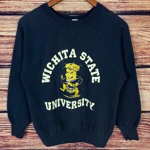 Vintage 1980s Wichita State University Shockers College Crewneck